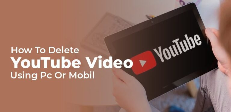 How To Delete YouTube Video Using Pc Or Mobil