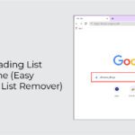 remove reading list from chrome