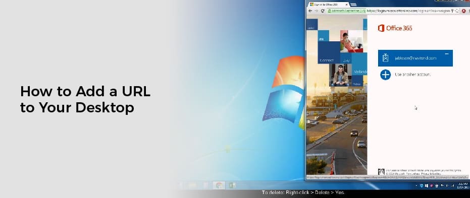 How to Add a URL to Your Desktop