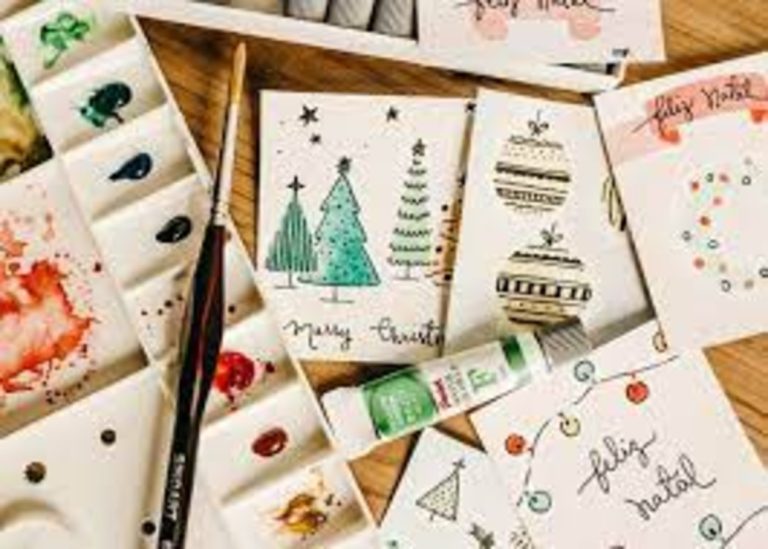 Card Crafts: DIY Christmas Card Ideas